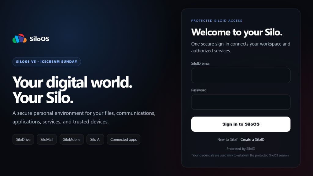 SiloOS real interface